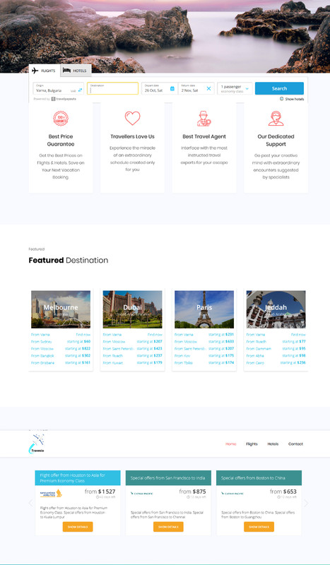 FULLY Automated TRAVEL Booking Affiliate Turnkey WEBSITE Business for Sale gallery