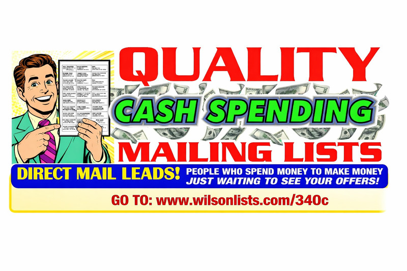100 Fresh Responsive Biz-Opp Mailing Lists • Direct Mail Leads • 30-Day Old gallery