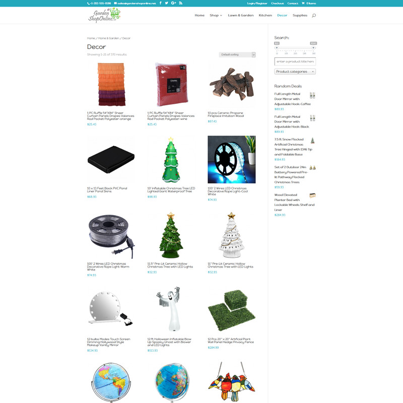 Home and Garden Dropshipping Store | Turnkey Dropship Business Website gallery