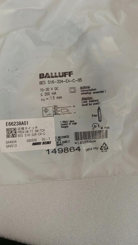 1PC NEW BALLUFF BES 516-324-E4-C-07 Proximity Switch GHA-157-C3