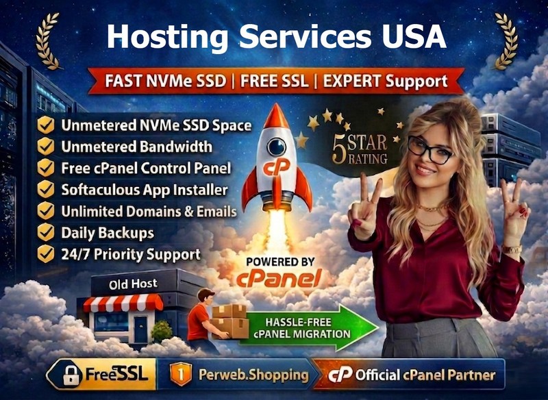 Hosting Services USA – ⚡ Ultra-Fast Unlimited SSD, SSL & Emails – Just $14.99/Yr