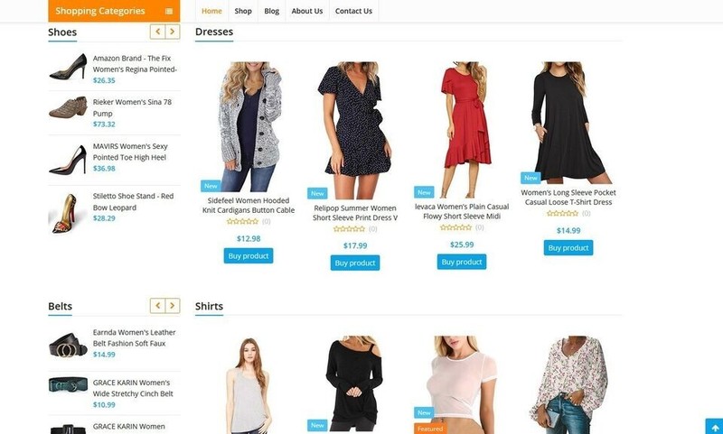 Amazon Affiliate Aliexpress DROPSHIPPING Website For Sale eCommerce Website gallery