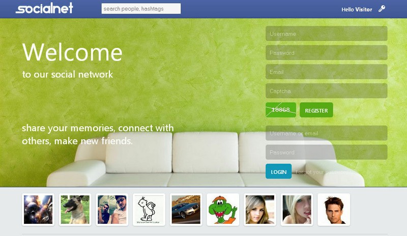 Social Network Website + Free Hosting and Installation