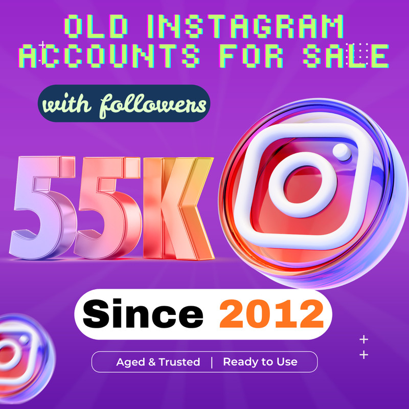 2012 Year old Instagram Page Business _ 55K For Sale