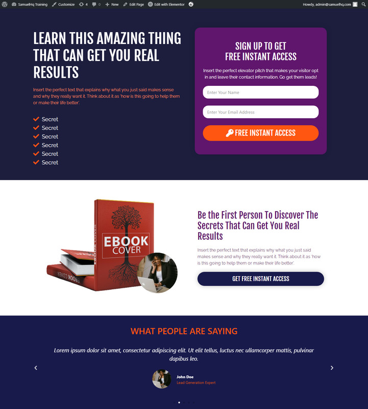 Premium Landing Page & Other Business 500+ Templates Very useful Plus Big Bonus gallery