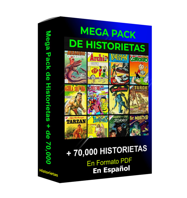 Historietas Digitales Retro en Español + de 70,000 Historietas + BONO DE REGALO!