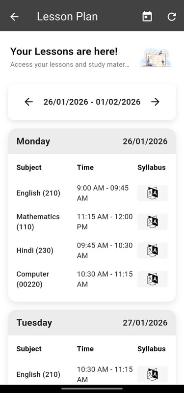 Future School Mobile App | Android App | School Management Solution gallery