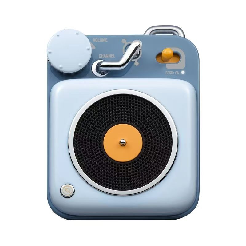 Elvis Audio Atomic Turntable B612 Mini Cute Retro Bluetooth Speaker gallery