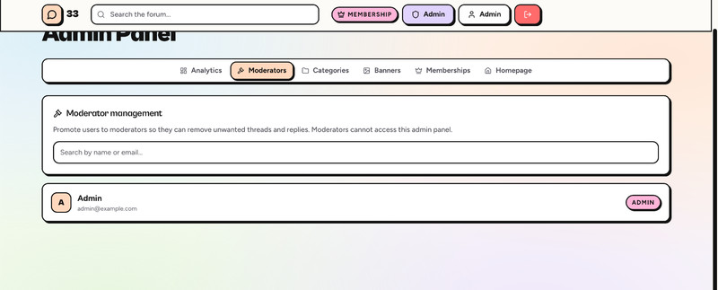 Passive income Internet Business |Online Forum SaaS with Stripe/PayPal gallery