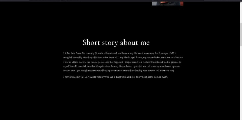 Squarespace website Template, Personal Website Template, Personal Bio Website. gallery