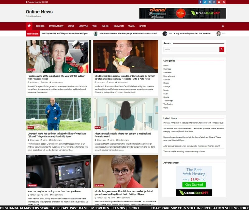 NEWS Website – Autopilot – Free Installation + Hosting + SSL