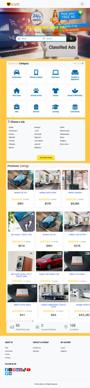 Start Your Own Online Classifieds ads Web platform business! gallery