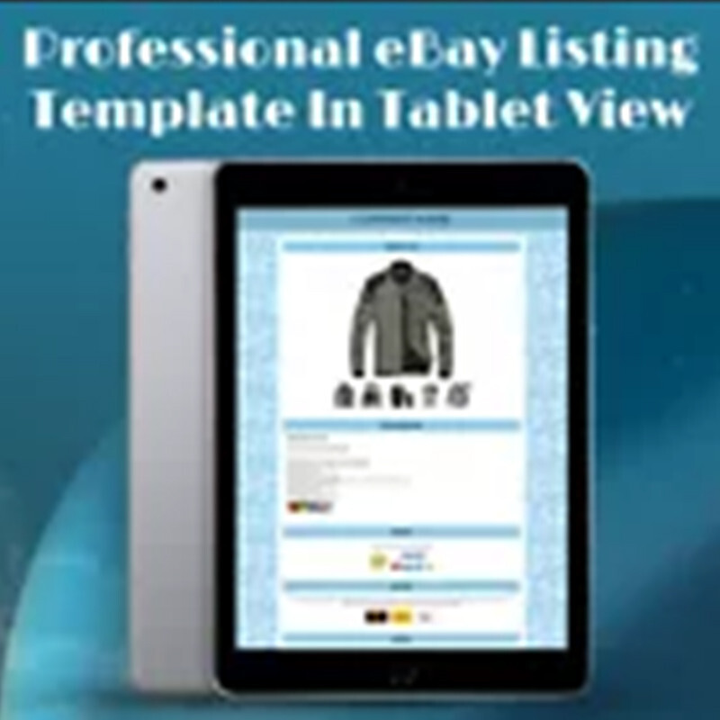 eBay Listing Template Responsive Mobile Design HTML Professional Design gallery