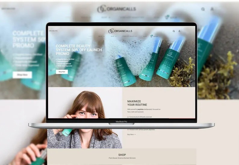 Squarespace Website in 24 Hours, Minimalist Ecommerce Web Designer gallery