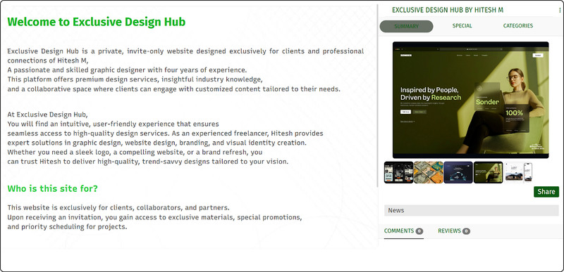 WEBSITE Development and Hosting in One Whole Package using SiteNear.com gallery