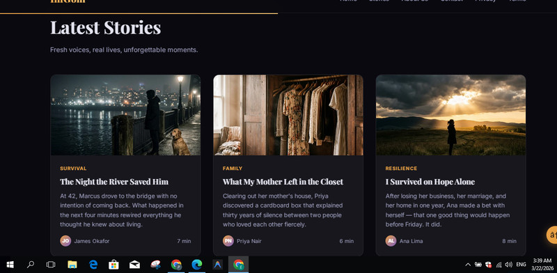 Story Website + Domain infgom.online - Ready Blog with Content Included gallery