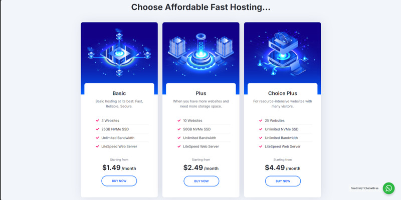 cPanel Web Hosting with FREE SSL CloudLinux & LiteSpeed Fast NVMe SSD Guaranteed gallery