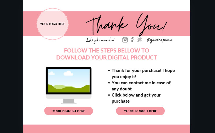 Digital Mock Up Templates Edit in Canva 128 pg Etsy Instagram & More MRR Rights gallery