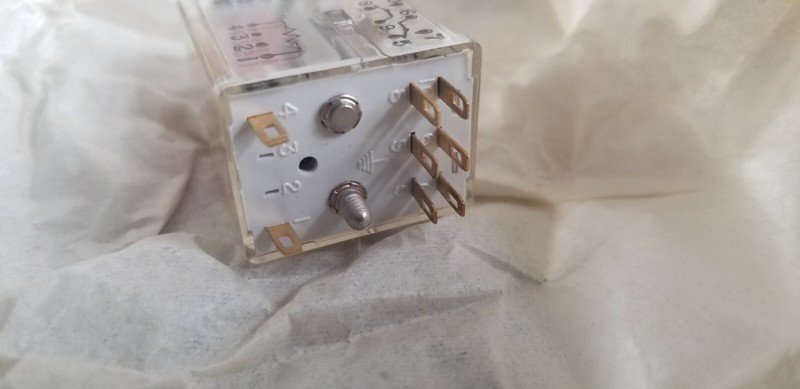 Vintage Potter & Brumfield Coil Relay 2084 RIO-E1-Y2-V2.5K 48V DC 2A gallery