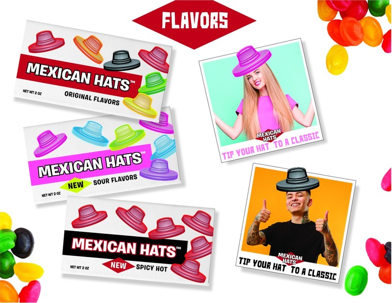 MEXICAN HATS-FAMOUS CANDY BRAND TRADEMARK FOR SALE OR LICENSE gallery