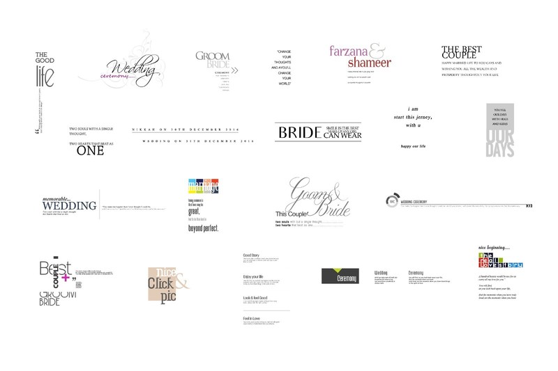 Wedding Text Templates Kit 200+ eps, jpg Editable Text For All Your Projects gallery