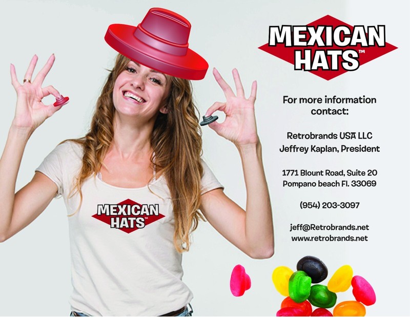 MEXICAN HATS-FAMOUS CANDY BRAND TRADEMARK FOR SALE OR LICENSE gallery