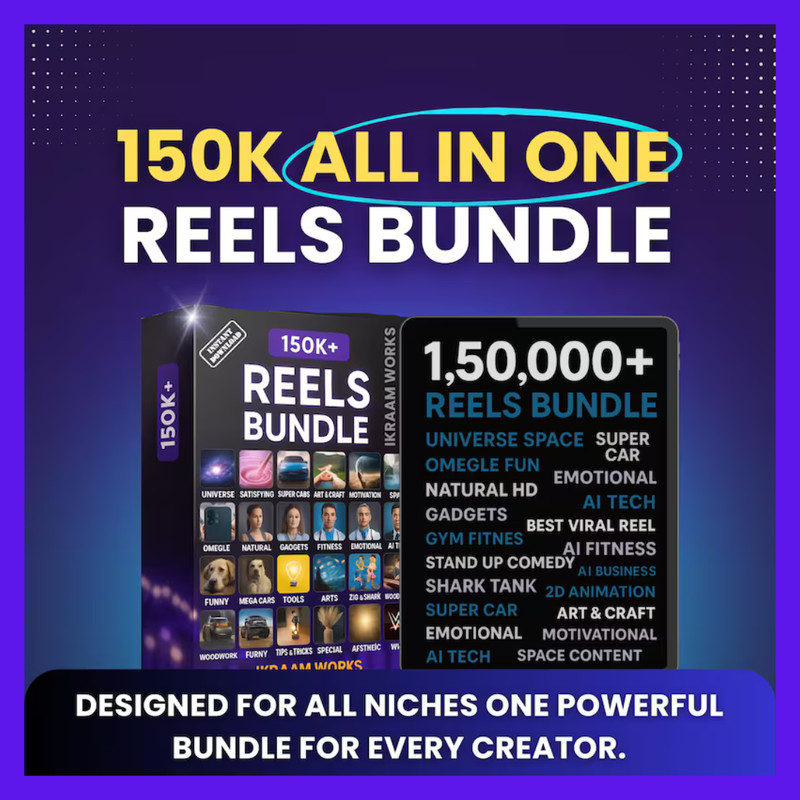 Resellable Digital Bundle: Planners, Ebooks, Reels & 100M+ Assets! ✨ gallery
