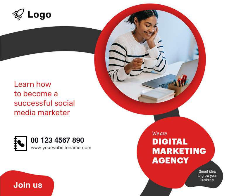 Digital Marketing Social Media Templates gallery
