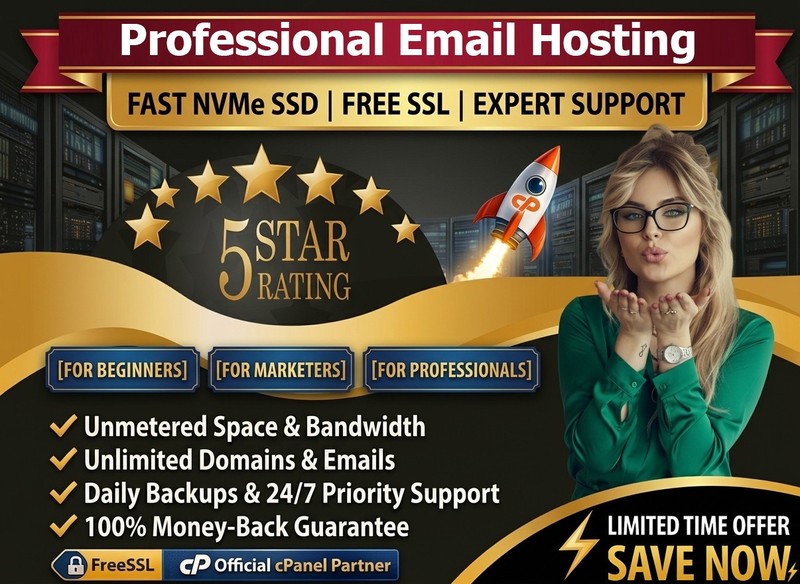 Professional Email Hosting – 💼 Unlimited Space + 24×7 Support | Only $14.99/Yr gallery