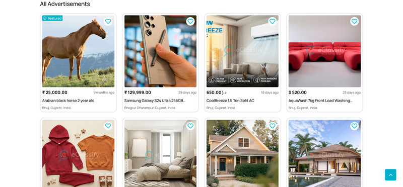 eListing - Classified Ads Marketplace Web + Flutter App | Laravel Admin Panel gallery