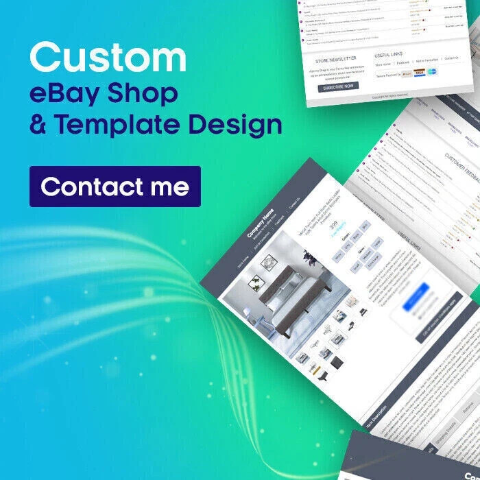 Mobile Responsive eBay Listing Template Auction Gallery Html for Food gallery