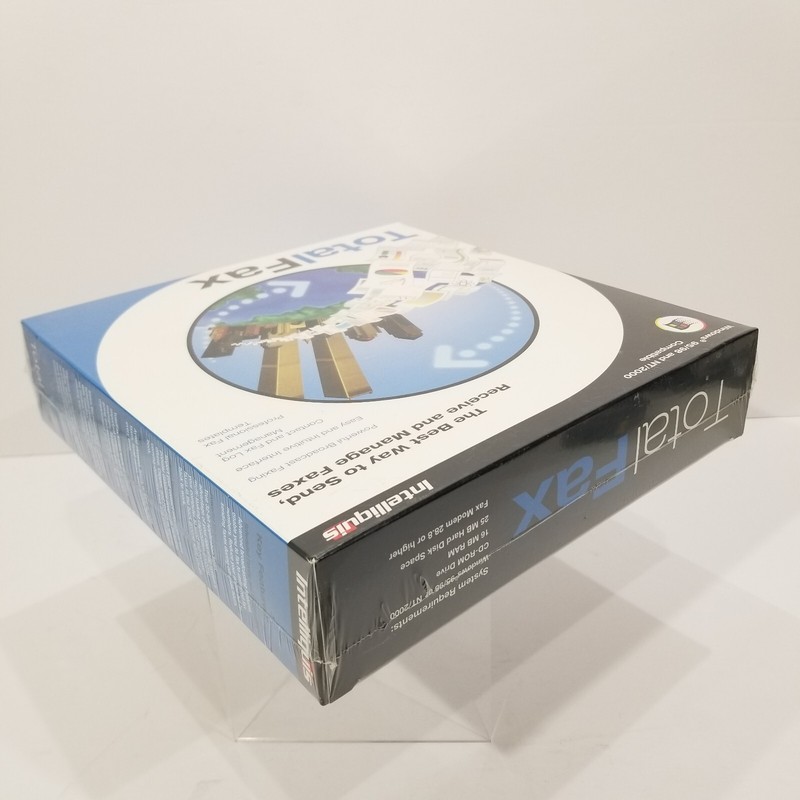 Intelliquis Total Fax TotalFax Software Rare Vintage Windows 95/98, NT/2000 NEW gallery