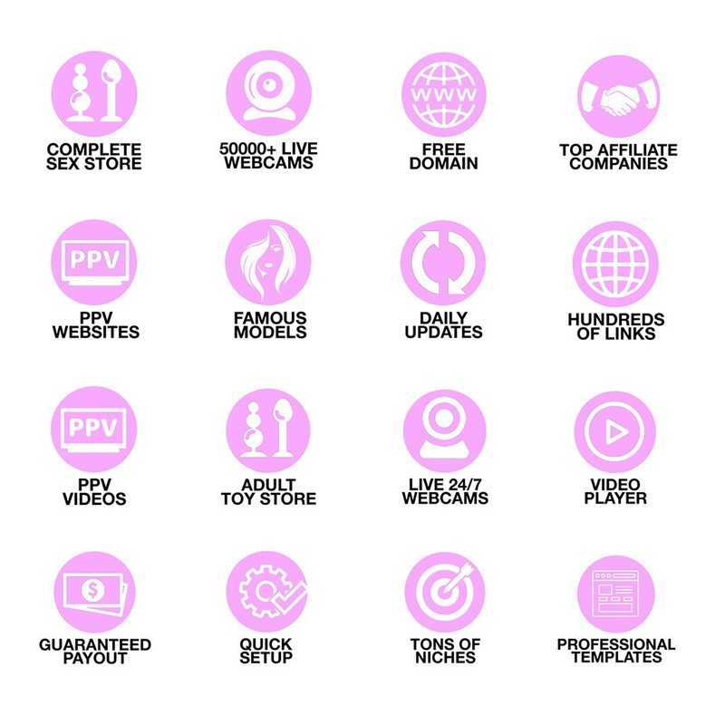 2 Adult Websites - Webcams - PPV - Network - Movies - Date - Make Money gallery