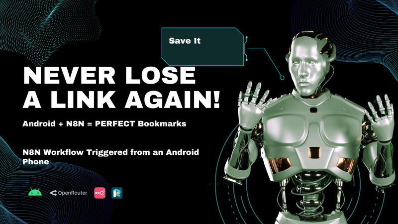 Android to n8n Automation Save Links INSTANTLY with Readeck JSON Templates gallery