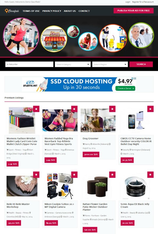 Local Classifieds Website - Free Install + Hosting
