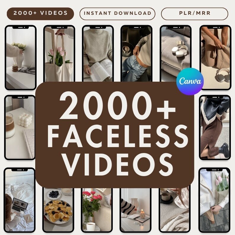 2000+ Faceless Aesthetic Videos & Photos for Reels gallery