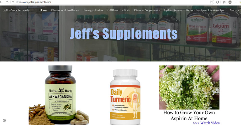Website for Sale-Supplement Niche Ranking for Many Keywords-Big Potential