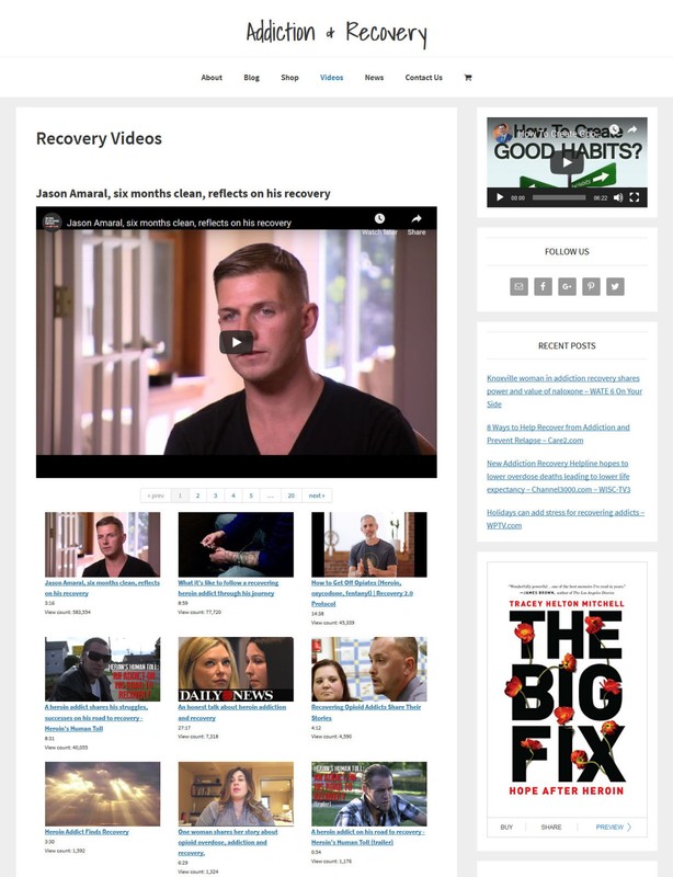 * RECOVERY & ADDICTION * store blog website business for sale with AUTO CONTENT gallery