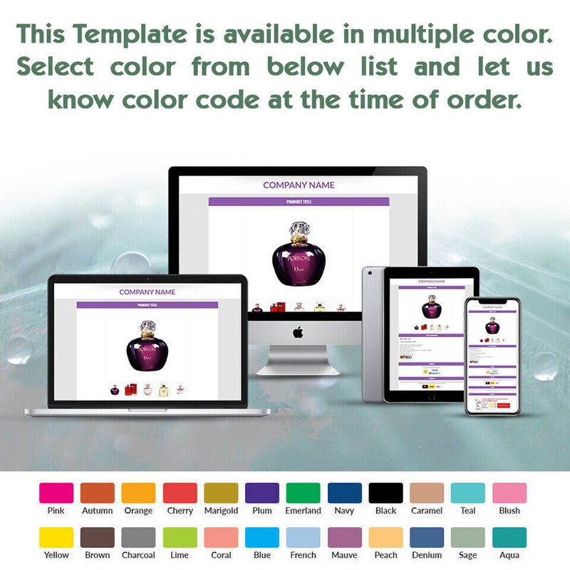 New eBay Mobile Responsive Template Auction Listing Professional HTTPS 2025 gallery