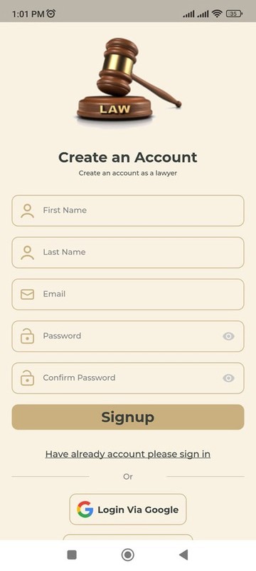 LawAssist Tele Legal Services Platform Flutter App | Android & iOS | Web Admin gallery