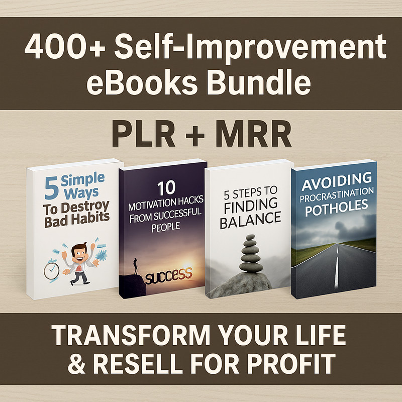 Resellable Digital Bundle: Planners, Ebooks, Reels & 100M+ Assets! ✨ gallery