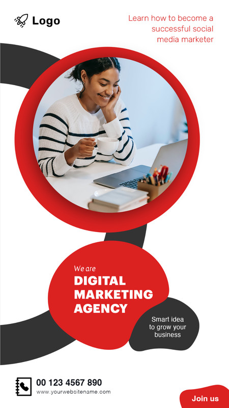 Digital Marketing Social Media Templates gallery