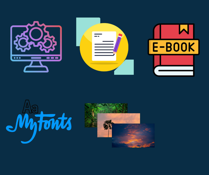 15 Million Digital Assets Bundle for Designers, Marketers & YouTubers gallery