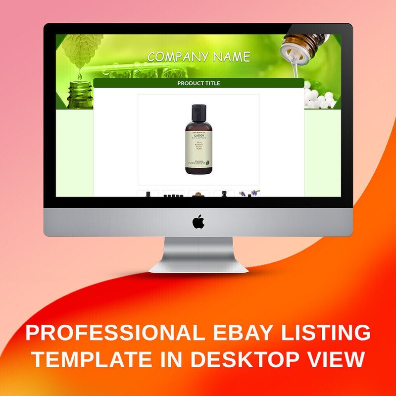 eBay Templates Mobile Responsive eBay Listing Auction Template for Medical gallery