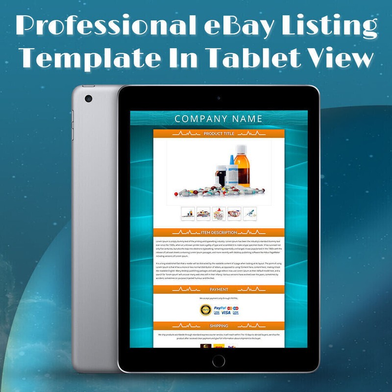 eBay Auction Listing Templates Mobile Responsive HTTP 2019 Secure gallery