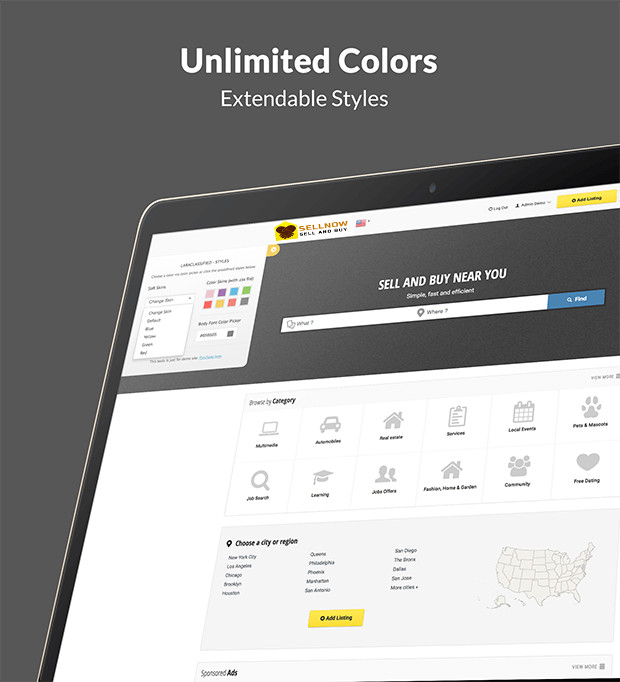 Start Your Own Online Classifieds ads Web platform business! gallery