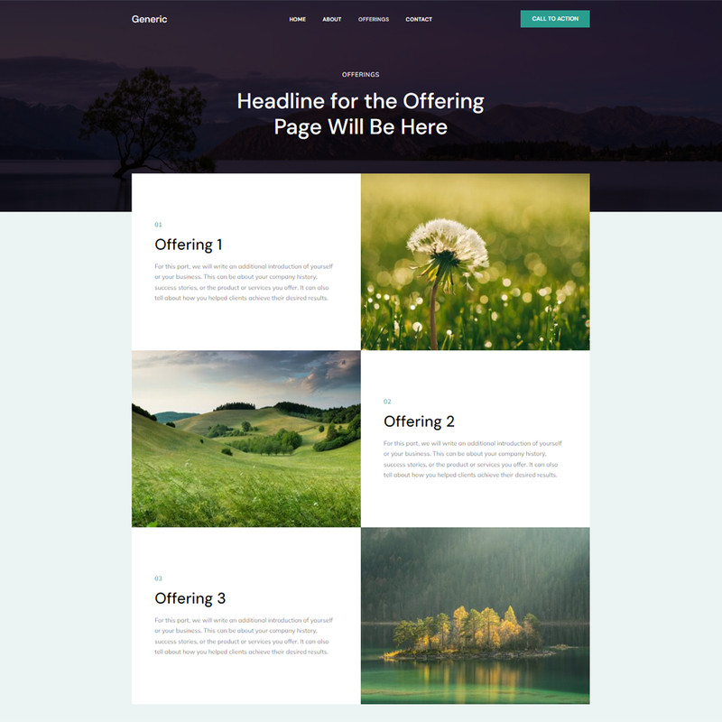 Dark Corporate / Personal Website - Ready to Run + 1-Year Domain and Hosting gallery