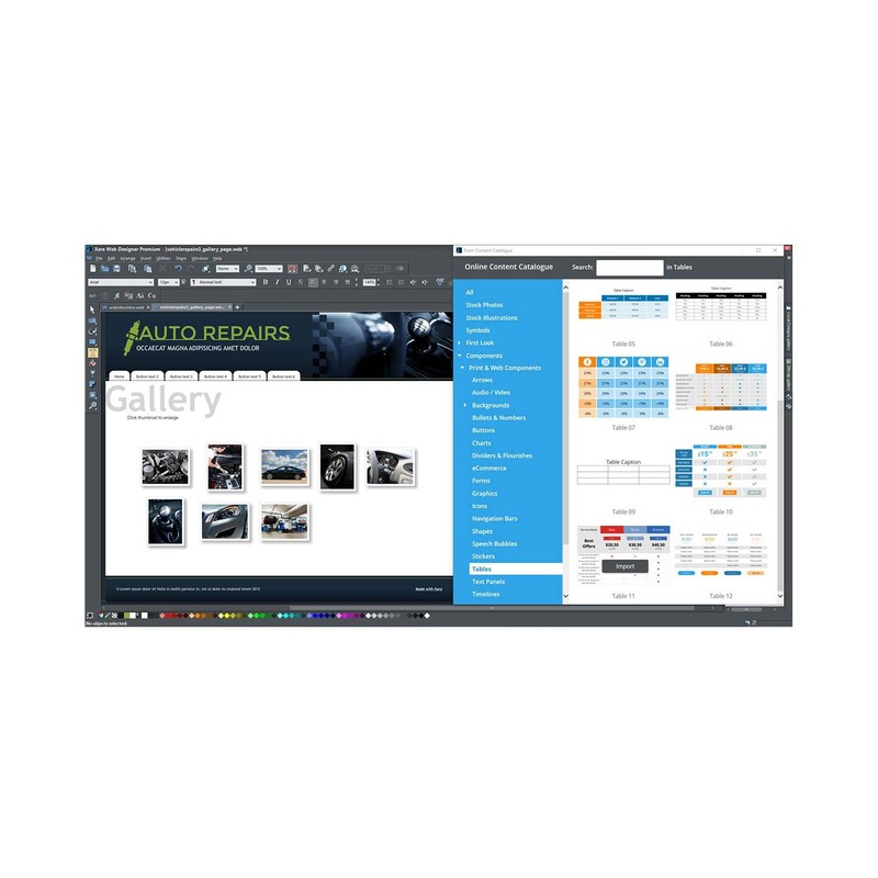 Web Designer Premium 16 Professional Website Creator PC Download Create websites gallery