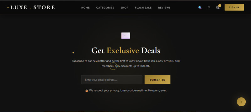 Responsive Ecommerce Dropshipping Website With Modern Design gallery