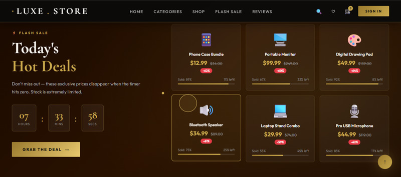 Responsive Ecommerce Dropshipping Website With Modern Design gallery